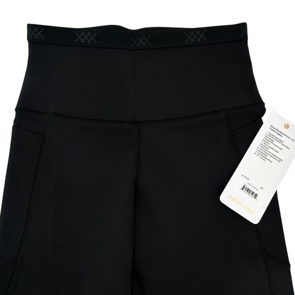 RHONE Banded Hi-Form 7/8 Pocket Legging in Black XS - Picture 7 of 13